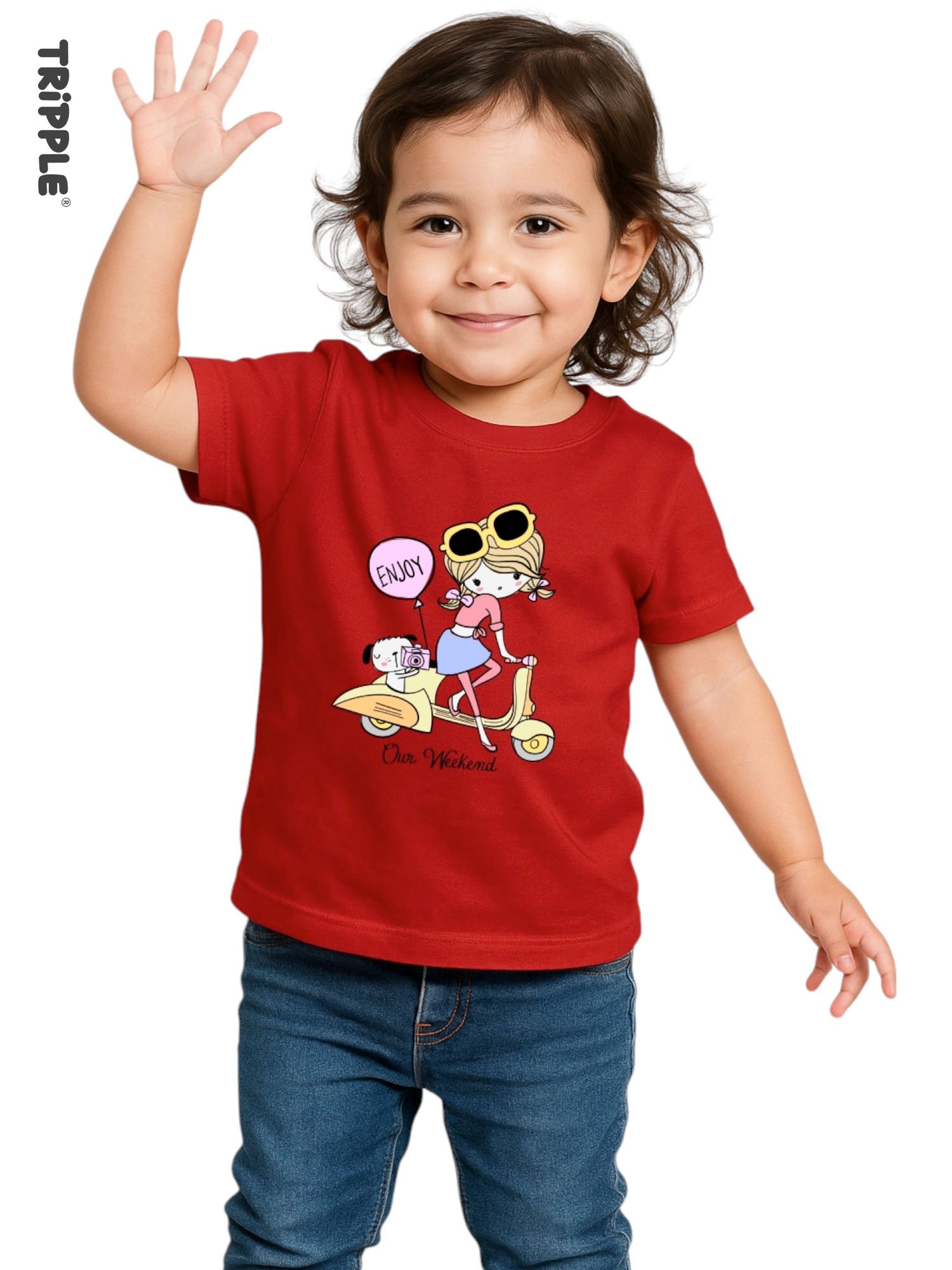 100% Cotton Printed T-Shirt 20403
