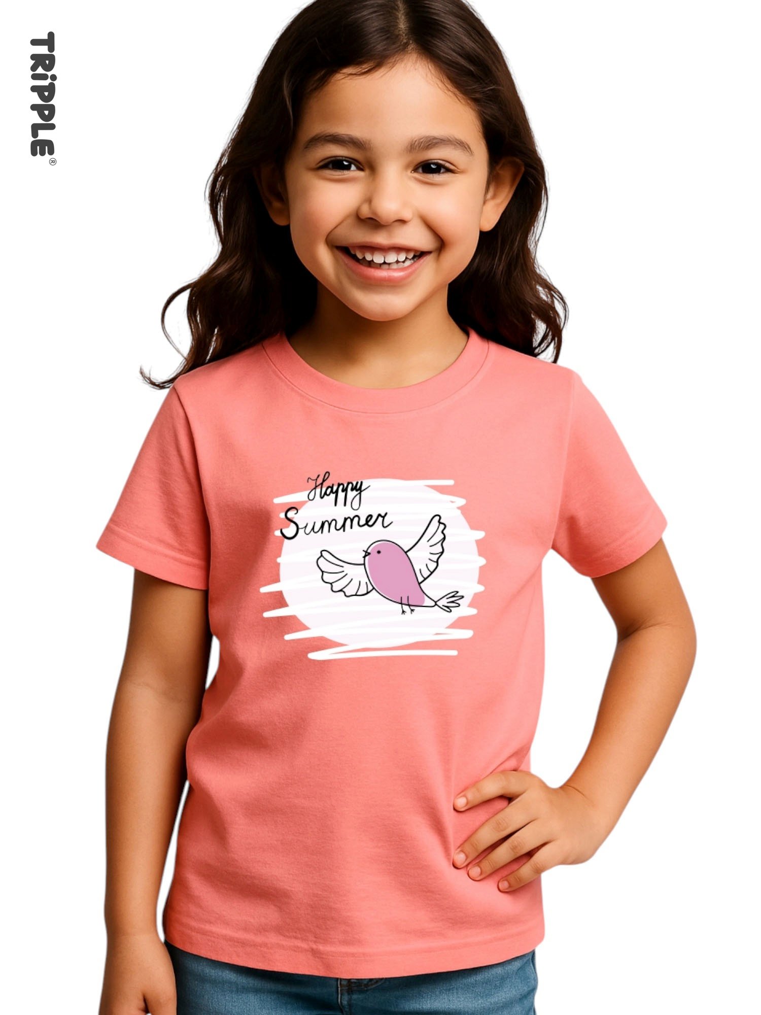 100% Cotton Printed T-Shirt 20528