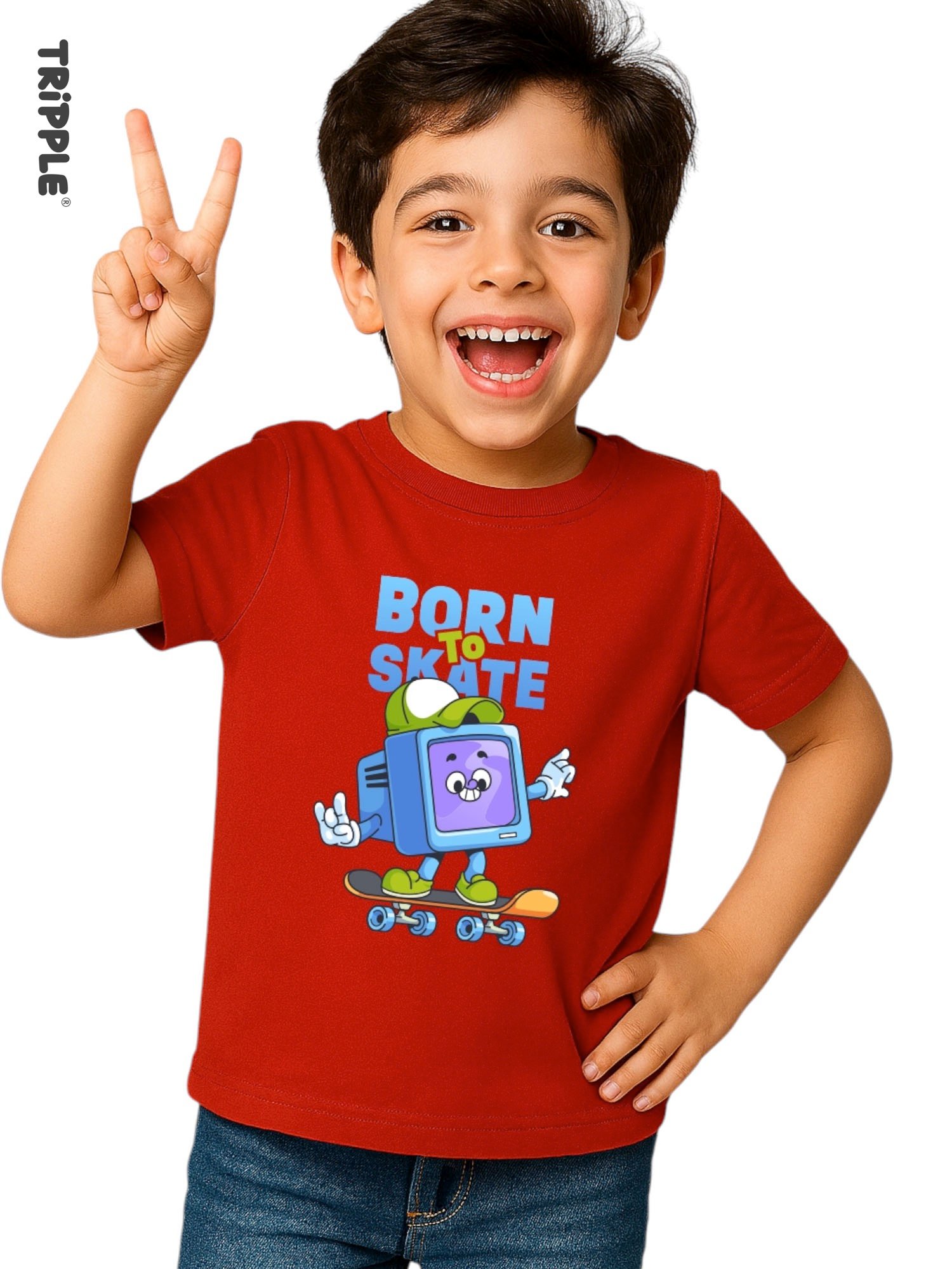 100% Cotton Printed T-Shirt 30568