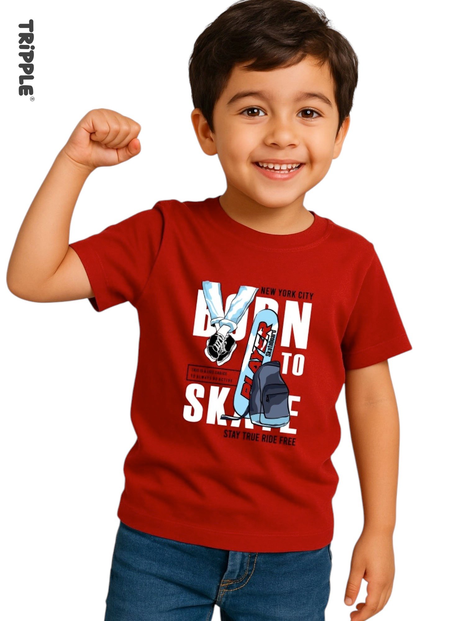 100% Cotton Printed T-Shirt 30569