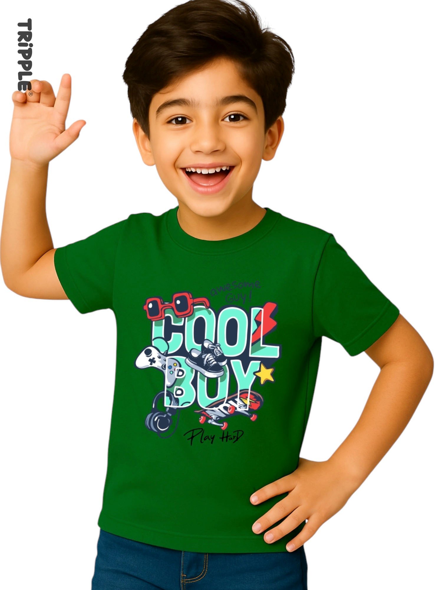 100% Cotton Printed T-Shirt 30576