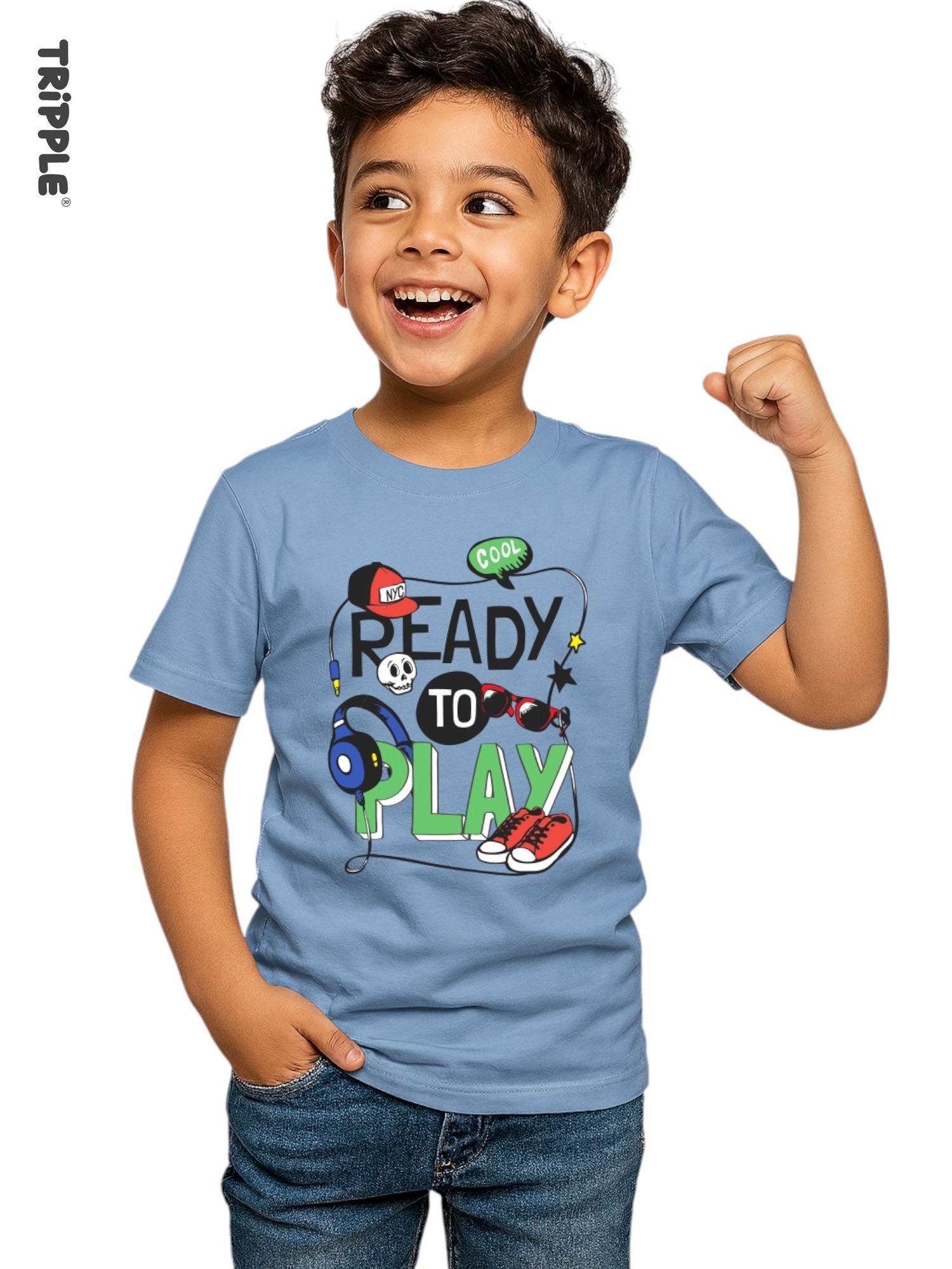 100% Cotton Printed T-Shirt 30608