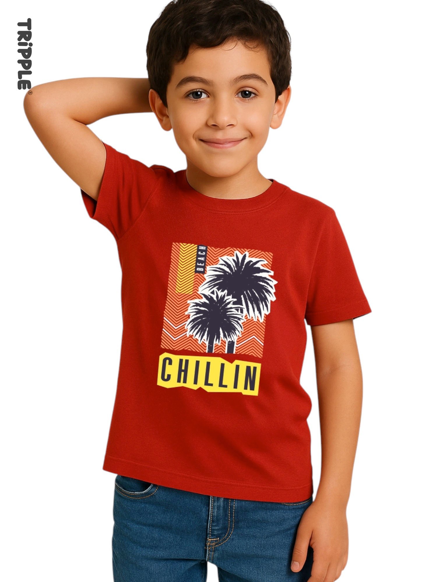 100% Cotton Printed T-Shirt 30634
