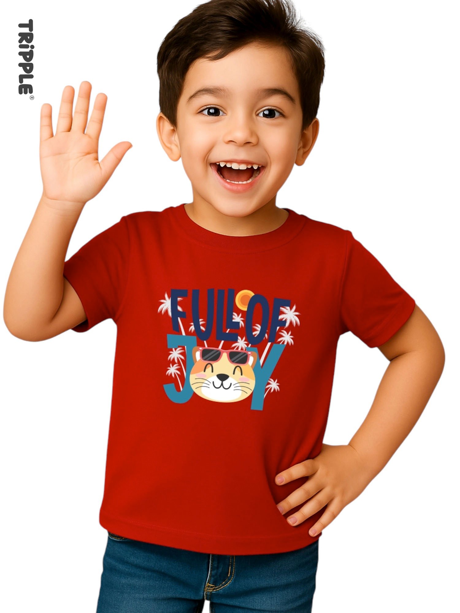 100% Cotton Printed T-Shirt 30637