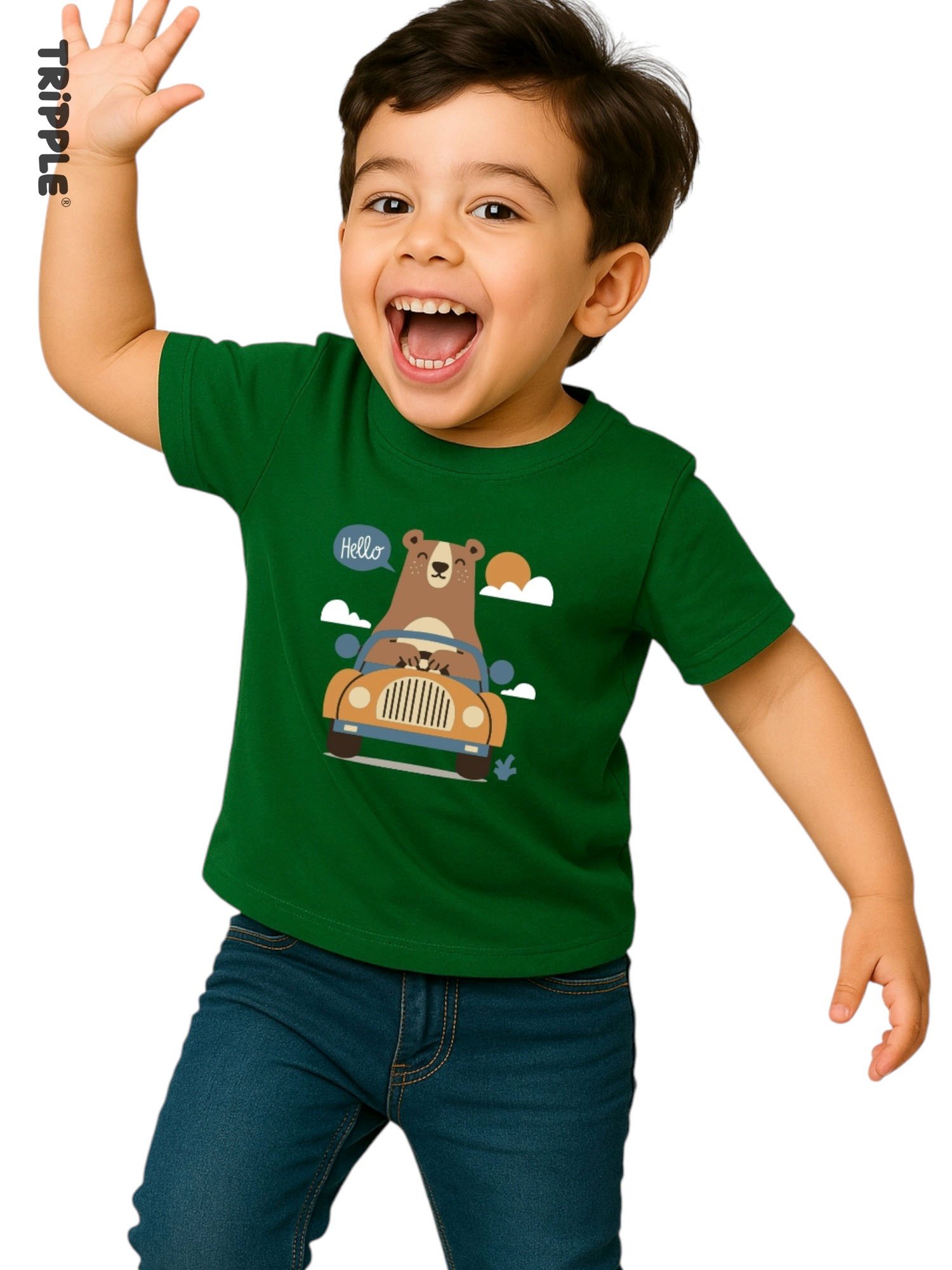 100% Cotton Printed T-Shirt 30643